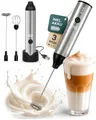 Produktbild: LEBENLANG Milchaufschäumer Stab Elektrisch & Wiederaufladbar - Li-Ion Akku