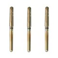 Produktbild: Mitsubishi Pencil – 3 Tintenroller Geltinte Signo Broad Gold – Spitze 1 mm – ...