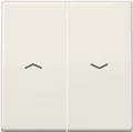 Produktbild: Jung Wippe AS591-5P - für Jalousie-Schalter, Duroplast, IP44, Cremeweiß Brandneu