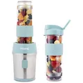 Produktbild: H.Koenig Standmixer SMOO16, mit 2 Trinkflaschen, 300 Watt, 570 ml, pastellblau