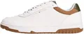Produktbild: Tommy Hilfiger Herren Cupsole Sneaker Basket Core Low Top, Mehrfarbig (Ecru/Army Green), 44