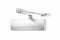 Produktbild: ABUS Türschließer AC6124 silber EN 2/3/4 für Wohnungs- & Bürotüren 40–80 kg