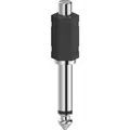 Produktbild: Hama Audio-Adapter, Cinch-Kupplung - 6,3-mm-Klinken-Stecker Mono (Audio Splitter) (00205188)