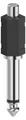 Produktbild: Hama Audio-Adapter Cinch - 6,3mm-Klinke, Mono