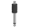 Produktbild: Hama Audio-Adapter, Cinch-Kupplung - 6,3-mm-Klinken-Stecker Mono (00205188) Audio- & Video-Kabel