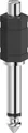 Produktbild: Hama 00205188 Cinch / Klinke Audio Adapter [1x Cinch-Buchse - 1x Klinkenstecker 6.35 mm] Schwarz