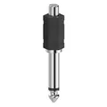 Produktbild: Hama AUX-Cinch-Kupplung auf 6.3 mm Klinken-Stecker, Audio-Adapter, 00205188