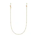 Produktbild: Brillenkette Damen gold 75cm Sonnebrillenkette mit 18 Karat Vergoldung | wass...