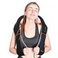 Produktbild: RENPHO Nackenmassagegerät mit Wärme, Schulter Massagegerät, Elektrisches Shiatsu Massagegerät für Nacken und Rücken, 3D-Rotation Massage Einstellbaren Geschwindigkeiten