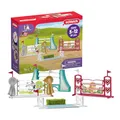 Produktbild: schleich HORSE CLUB | Hindernisse Zubehör 42612 | modular erweiterbar | für Turnier oder Training | tolles Geschenk für Mädchen und Jungen | Pferde Spielzeug für Kinder ab 5 Jahren | Set aus 30 Teilen