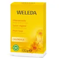 Produktbild: Weleda Calendula Pflanzenseife - reinigt besonders mild, für zarte und empfindliche Haut geeignet