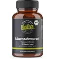 Produktbild: Löwenzahnwurzel Bio 150 Kapseln - 450mg Löwenzahnwurzelpulver je Kapsel - vegan - Abgefüllt und kontrolliert in Deutschland - Biotiva
