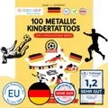Produktbild: 100 Metallic Tattoos - Designs für Fans der deutschen Nationalmannschaft - ve...