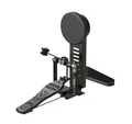 Produktbild: NU-X Kick Drum Trigger Pad und Pedal Set für DM-210/DP-2000 - Passiver Piezoauslöser mit TRS Klinkenausgang, kompatibler Ersatz oder Erweiterung für digitale Schlagzeug-Sets