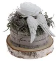 Produktbild: Grabgesteck für Urnengrab D20cm mit Foamrose CreaFlor Home