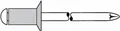 Produktbild: Gesipa Blindniet Al/St 4x8mm Senkkopf KS 3,0-5,0mm (Pack mit 500 St) (1433512)