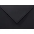 Produktbild: 50 Umschläge Schwarz DIN C6 11,4 x 16,2 cm 80g Rainbow schwarze Briefumschläg...