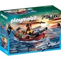 Produktbild: PLAYMOBIL 70493 - Piratenboot mit Kanone
