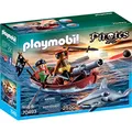 Produktbild: Playmobil 70493 - Piratenboot mit Kanone