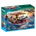 Produktbild: PLAYMOBIL® Pirates - PIRATEN-RUDERBOOT MIT HAMMERHAI - 70493 - NEU