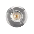 Produktbild: LED Einbaustrahler DL7202, IP20, Ø8.2cm, 5W,3000K 380lm 38°, schwenkbar, Nickel