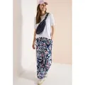 Produktbild: CECIL Stoffhose mit Print-Details blau M