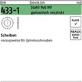 Produktbild: Scheibe Din 433-1 6,4 X11 X1,6 Stahl 140 Hv Galvanisch Verzinkt