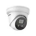 Produktbild: Hikvision DS-2CD2386G2-ISU/SL(2.8mm)(C) Turret Überwachungskamera mit 8 Megapixel, bis zu 30m Beleuchtung, professionelle Überwachungskamera, Acusense Kamera mit Fehlalarmfilter, 1 Stück (1er Pack)