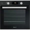 Produktbild: Bauknecht BAK5S KP8V2 BLG Einbau-Backofen mit Pyrolyse und Dampffunktion (71l) /Heißluftbackofen mit 11 Funktionen/Gentle Steam/PowerHeißluft/Multi-Level-Kochen, Schwarz, Schwarzglas