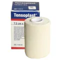 Produktbild: BSN - Tensoplast Elastische Klebebinde, Weiche Kanten und poröses Klebematerial, Gelbe Mittellinie, Größe 4,5 m x 7,5 cm, 1 Stück