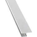 Produktbild: Alu-U-Profil 1,6 cm Easy-Click,ängs eloxiert 400 cm