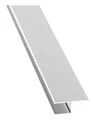Produktbild: Premium Alu-U-Profil Befestigungslasche längs 4000 mm - Silber - 3440709