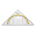 Produktbild: Westcott Geodreieck E-10139, 16 cm Hypotenuse, mit Lochung zum Abheften