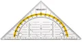 Produktbild: WESTCOTT Geodreieck zum Abheften Hypotenuse: 140 mm