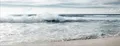 Produktbild: artissimo, Glasbild, 80x30cm, AG4075A, Ocean, Strand und Meer, Bild aus Glas, moderne Wanddekoration aus Glas, Wandbild Wohnzimmer modern