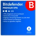 Produktbild: Bitdefender VPN | 10 Geräte | 1 Jahr Premium VPN | 🚀  Key schnell per eMail|ESD