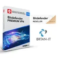 Produktbild: Bitdefender Premium VPN für 10 Geräte 1 Jahr (365 Tage) digitaler Versand