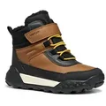 Produktbild: Geox J TREKKYUP BOY B ABX Winterboots Freizeitstiefel mit Warmfutter, Größenschablone zum Download braun|schwarz 32 EU