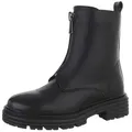 Produktbild: Ital-Design Damen Freizeit Plateaustiefelette (87531880) Blockabsatz Stiefeletten in Schwarz schwarz 36 EU