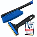 Produktbild: Eiskratzer Auto mit Besen Messing MURSKA Schneebesen Feger Bürste Schwarz Blau