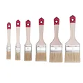 Produktbild: Flachpinsel-Set 6-teilig 1 Stück – 20 25 35 50 60 75 mm Breite Malerpinsel Se...