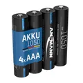 Produktbild: ANSMANN Akku Micro AAA, 1050 mAh NI-MH 1,2V, 4 Stück, hohe Kapazität