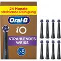 Produktbild: Oral-B iO RB WB-8 Radiant White schwarz FFU, Aufsteckbürsten