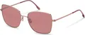 Produktbild: Rodenstock R1446 B128 rose gold, pink 58/18/145 Damen Sonnenbrillen