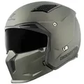 Produktbild: Bogotto Motorradhelm Radic 22.06 Helm, Ratschenverschluss, ECE 22.06 grün XS