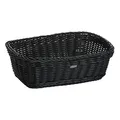 Produktbild: Westmark Aufbewahrungskorb - geflochtener Mehrzweck Korb aus Synthetikfaser - ideal als Brotkorb, Geschenkkorb & Co. - Saleen Edition (schwarz)