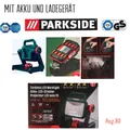 Produktbild: Parkside Akku LED Strahler Arbeitsleuchte Arbeitsstrahler Akku+ Ladegerät NEU