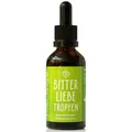 Produktbild: BitterLiebe Bittertropfen - Bitterstoffe Tropfen mit hochwertigen Löwenzahn und Bitterkräuter - Bittertropfen nach Hildegard von Bingen - Bitter Liebe - Vegan und Made in Germany