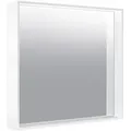 Produktbild: KEUCO X-LINE Lichtspiegel, einstellbare Lichtfarbe, 800x700x105 mm, Spiegelheizung, 33298302500, Farbe: Weiß