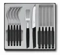 Produktbild: VICTORINOX Tafelbesteck Besteck 12-teilig swiss modern schwarz 6.9093.11W.12